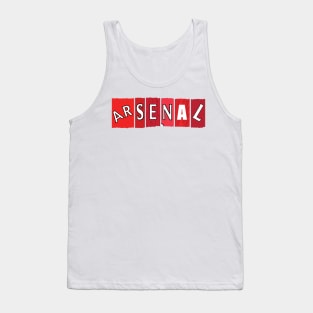 Arsenal torn jersey v3 Tank Top